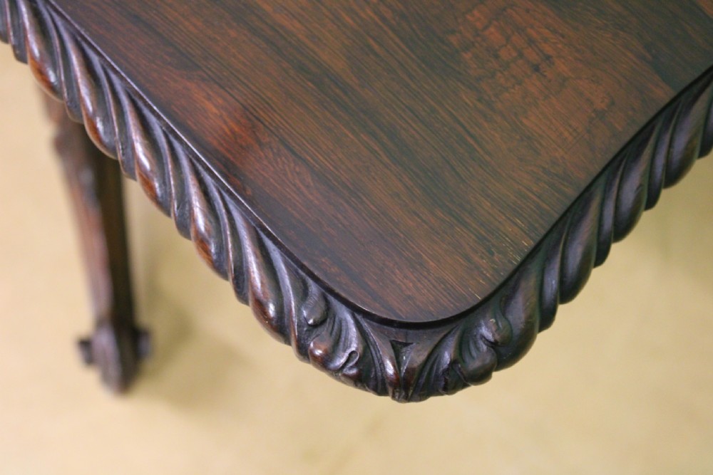 Superb 19th Century Rosewood Sofa Table View XIX