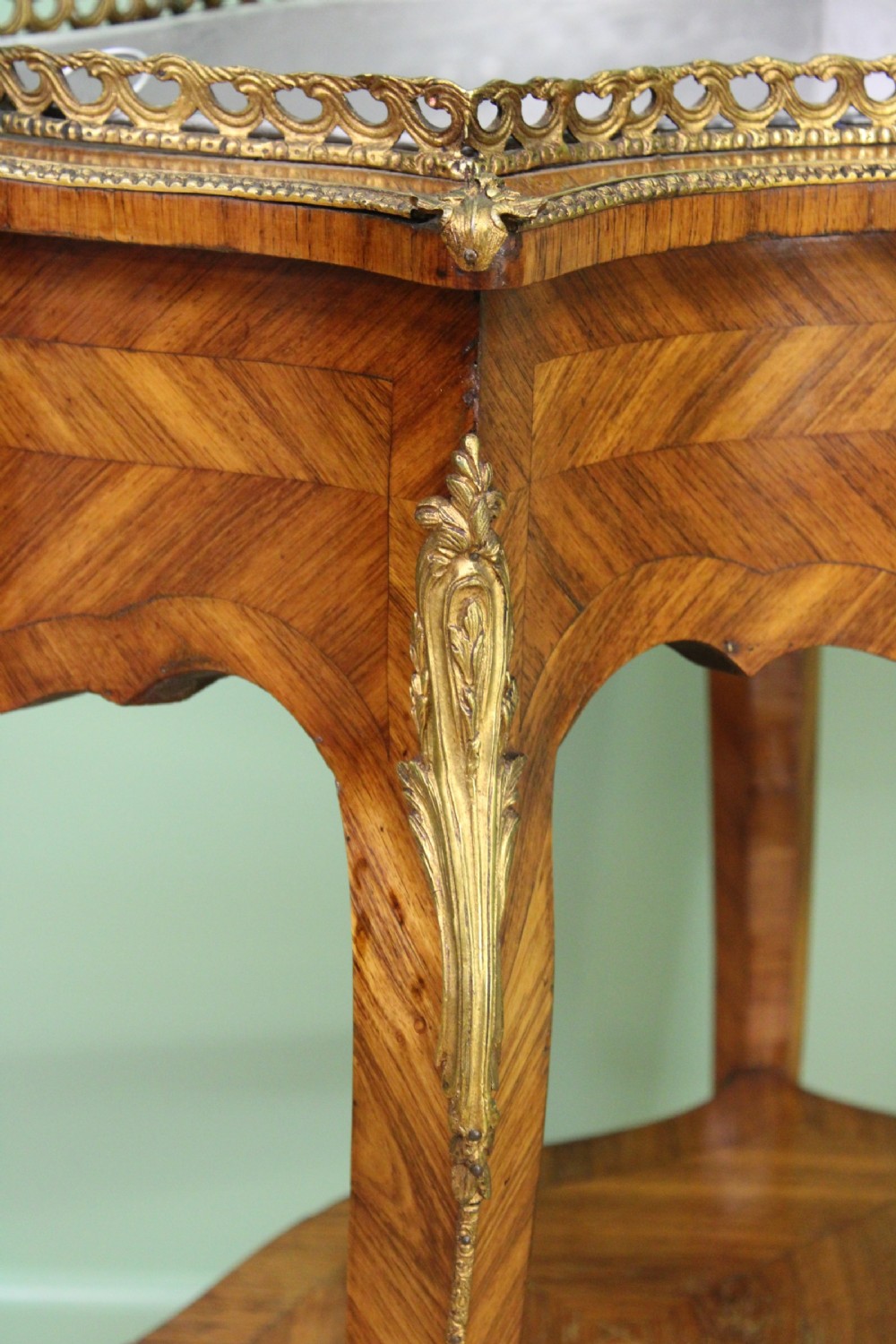 Kingwood Jardiniere With Porcelain Plaques View III