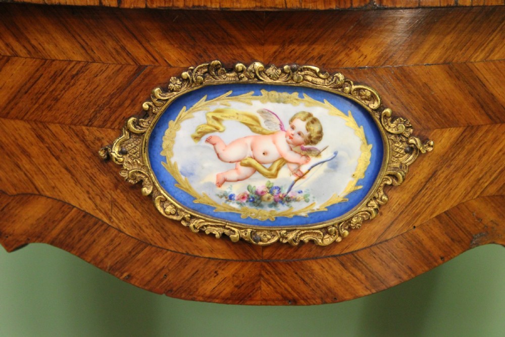 Kingwood Jardiniere With Porcelain Plaques View IX
