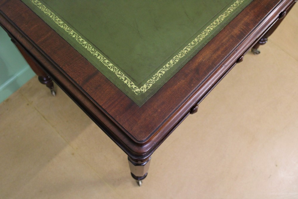 Pair of Victorian Mahogany Writing Tables View IX