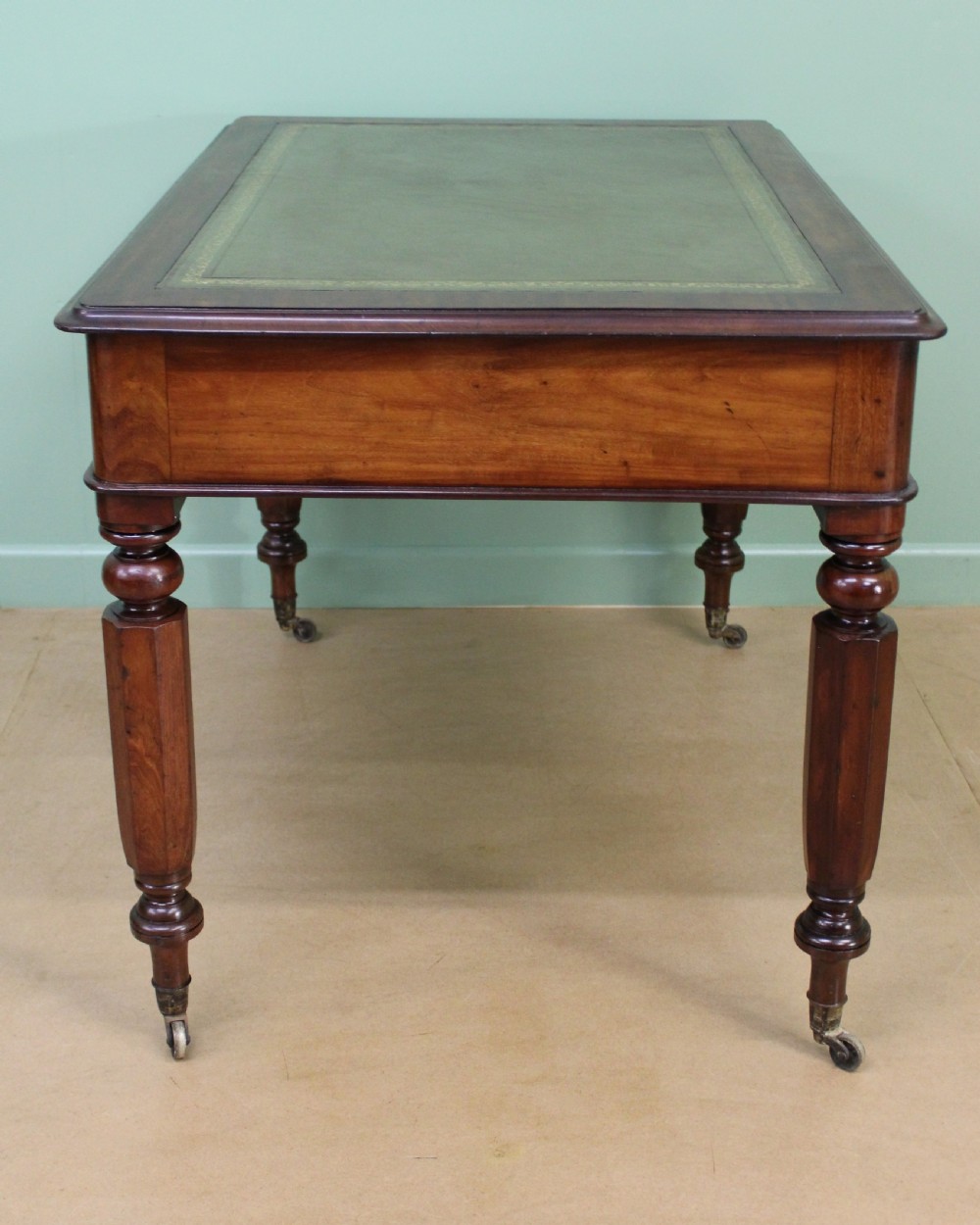 Pair of Victorian Mahogany Writing Tables View XIV