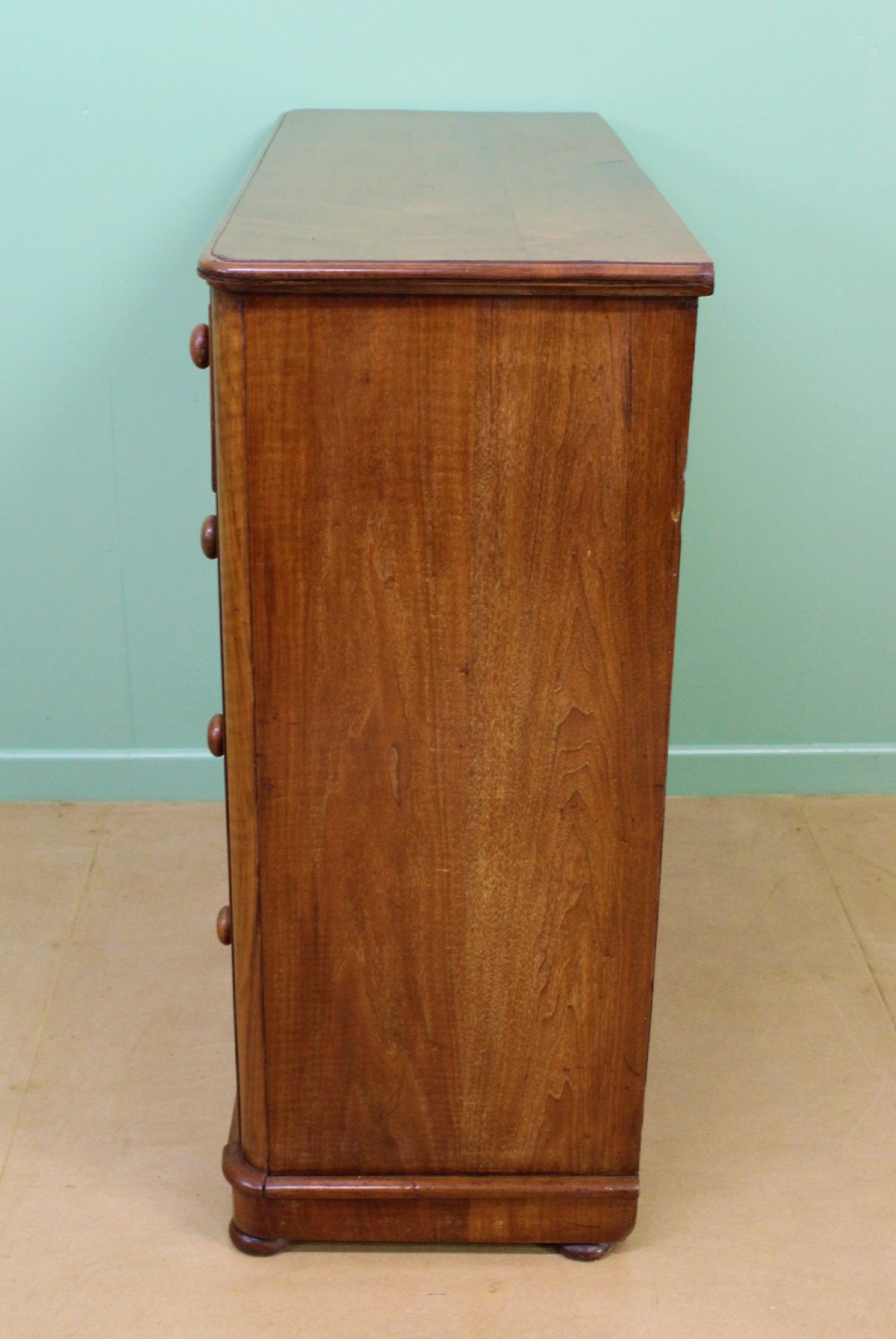Victorian Burr Walnut Chest of Drawers View X