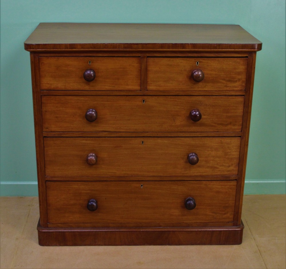 Victorian Mahogany Chest of Drawers View II