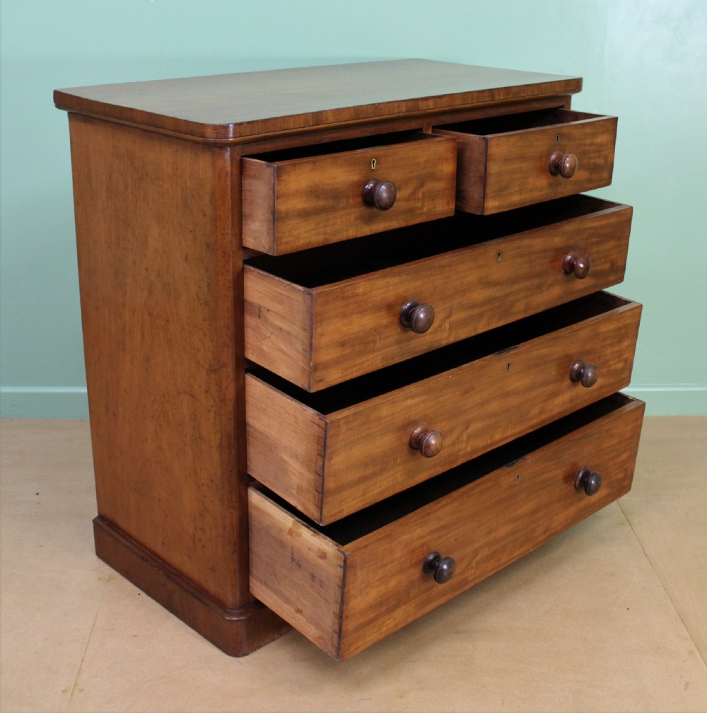 Victorian Mahogany Chest of Drawers View IV