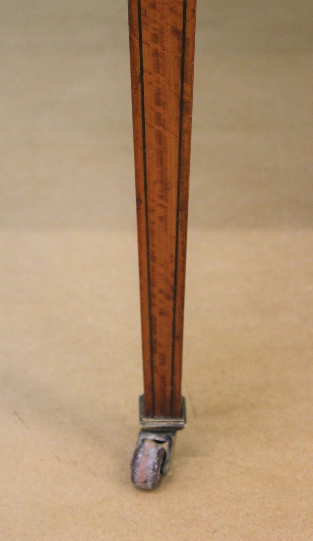 Inlaid Satinwood Writing Table by Maple and Co. View XIX