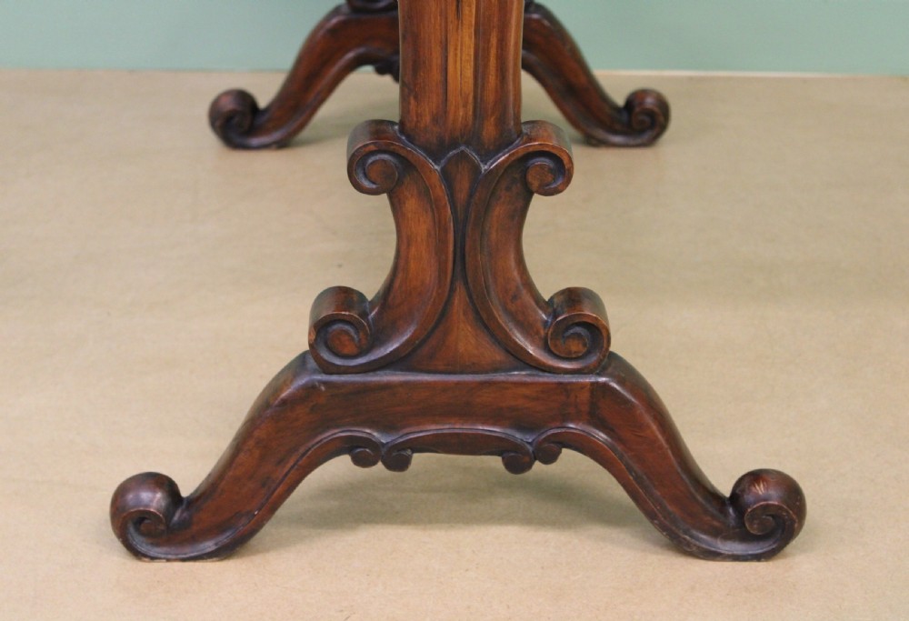 Victorian Inlaid Burr Walnut Side Table View III