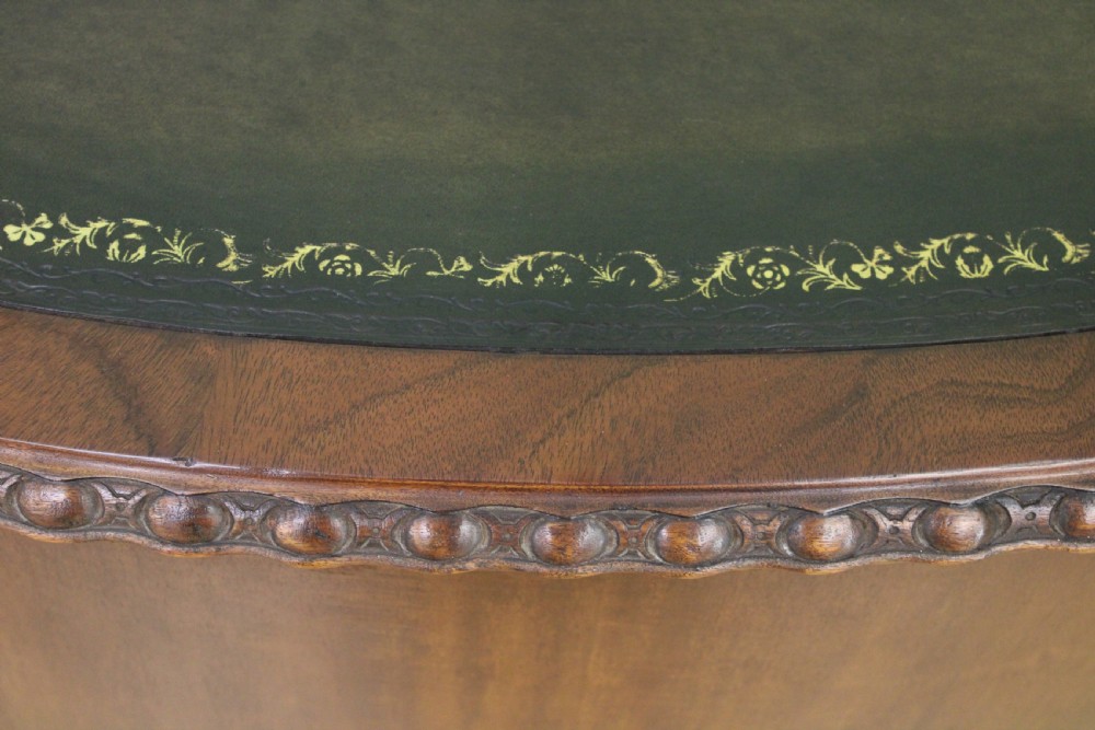 Rare Pair of Mahogany Kidney Writing Desks by Waring and Gillow View XX