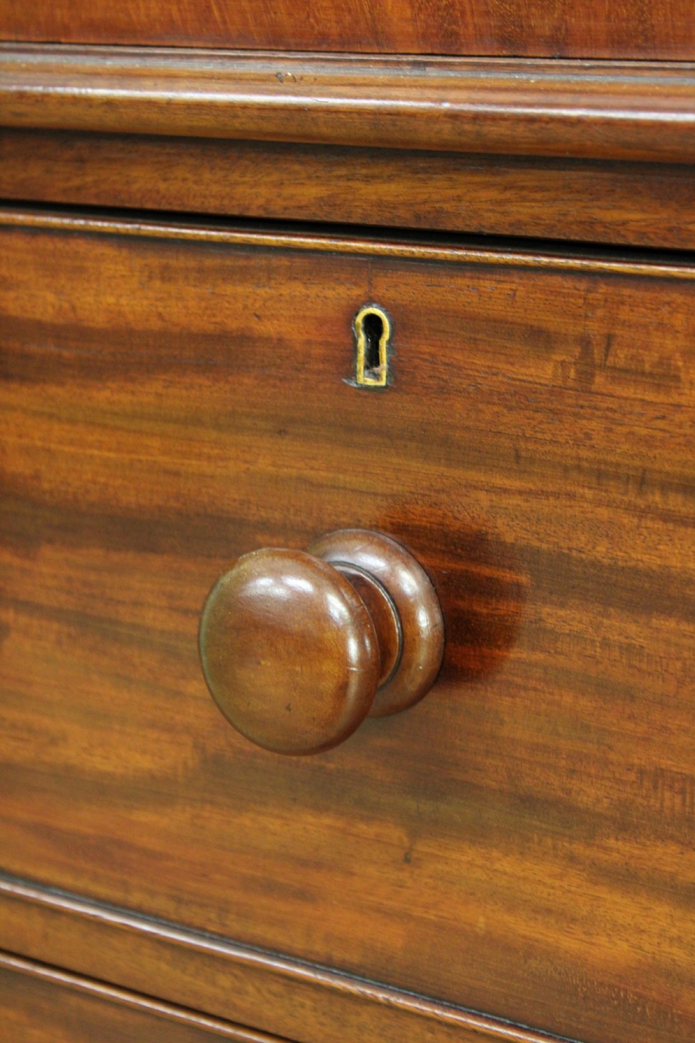 Victorian Figured Mahogany Linen Press View XII