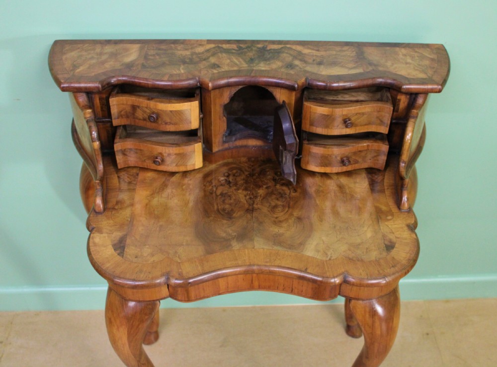 Burr Walnut Bonheur Du Jour View II