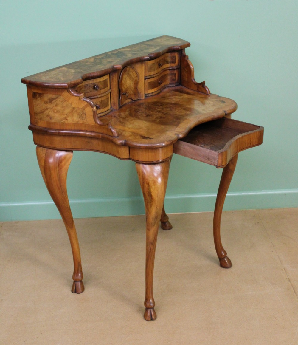 Burr Walnut Bonheur Du Jour View III