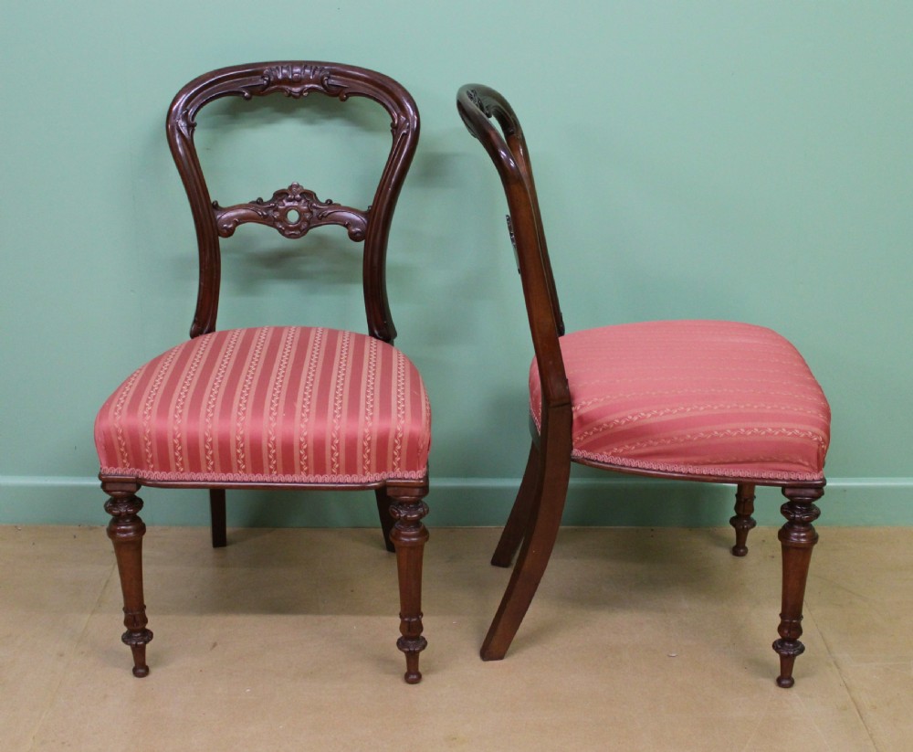 Set of 10 Victorian Dining Chairs View VI