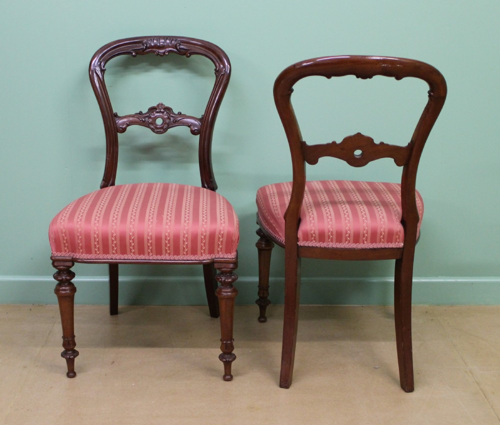 Set of 10 Victorian Dining Chairs View VII