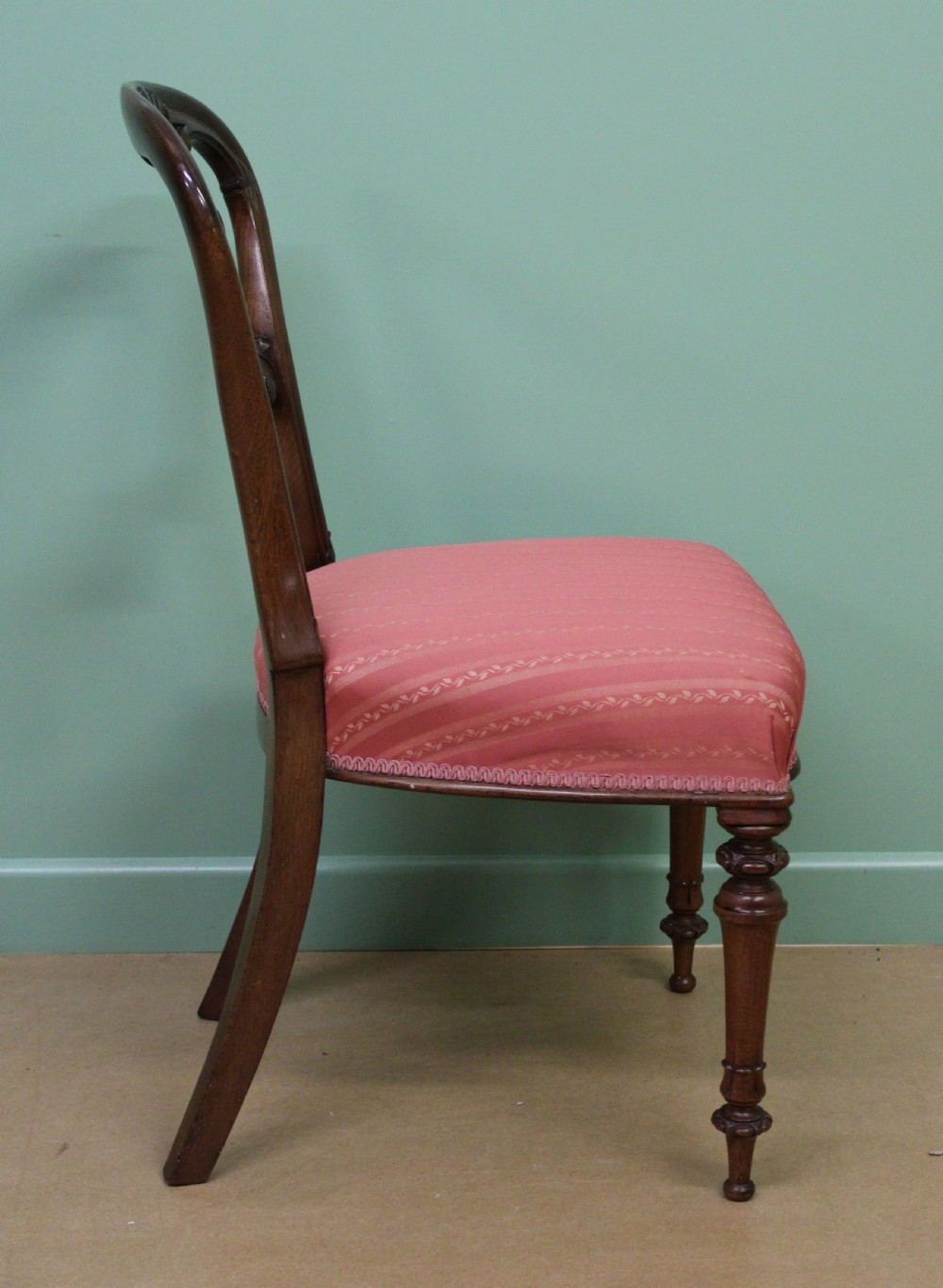 Set of 10 Victorian Dining Chairs View XII