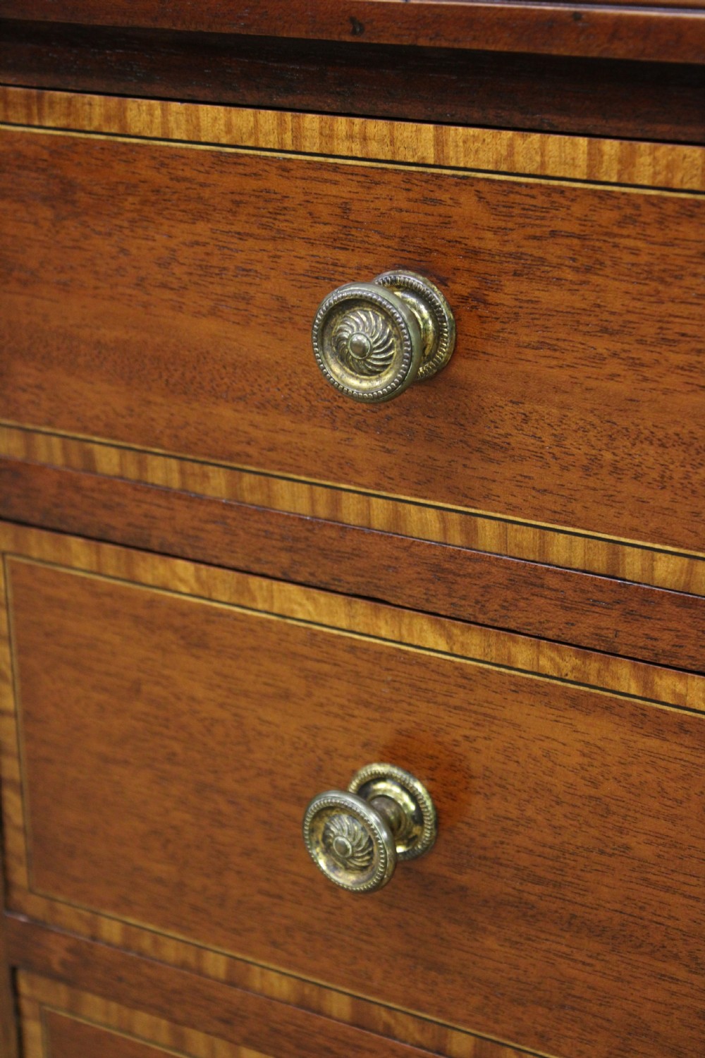 Edwardian Inlaid Mahogany Writing Desk View V