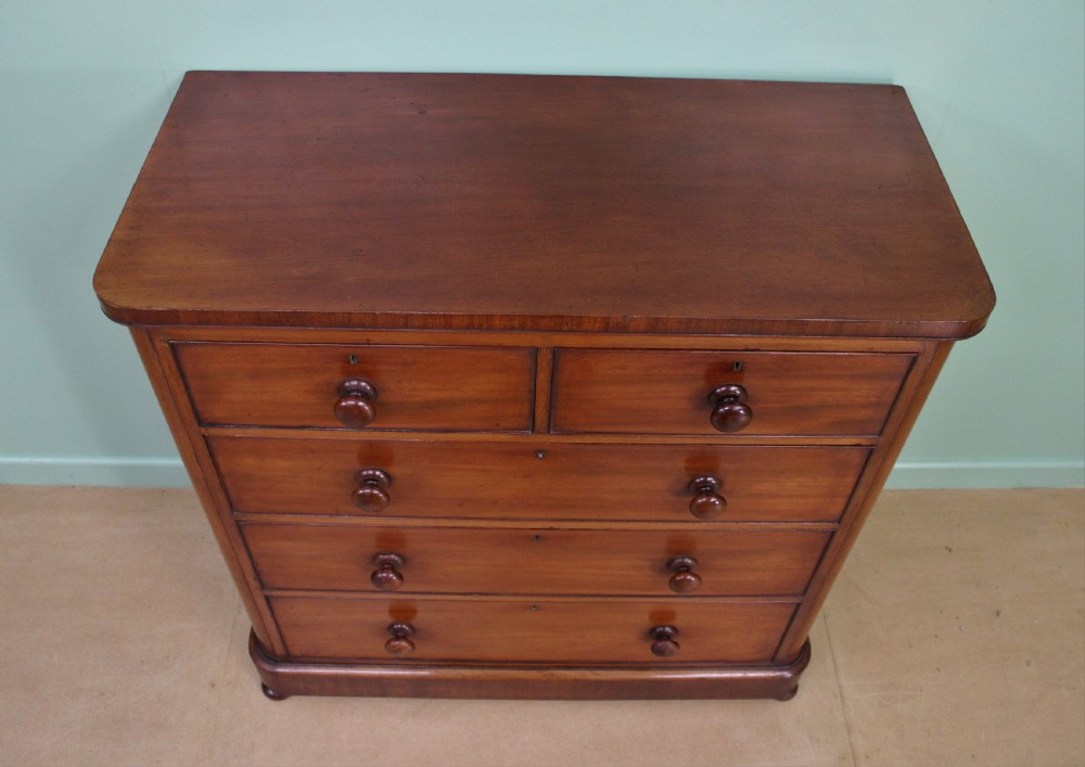 Victorian Mahogany Chest of Drawers View III