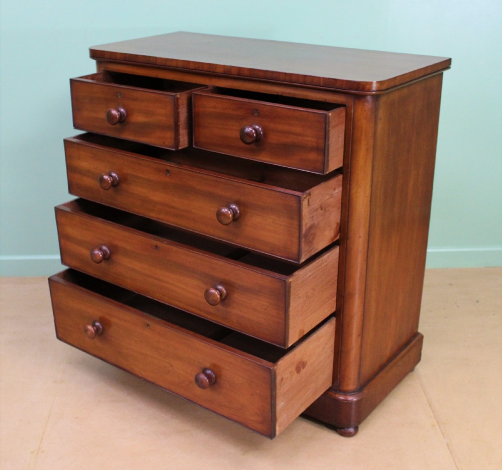 Victorian Mahogany Chest of Drawers View V