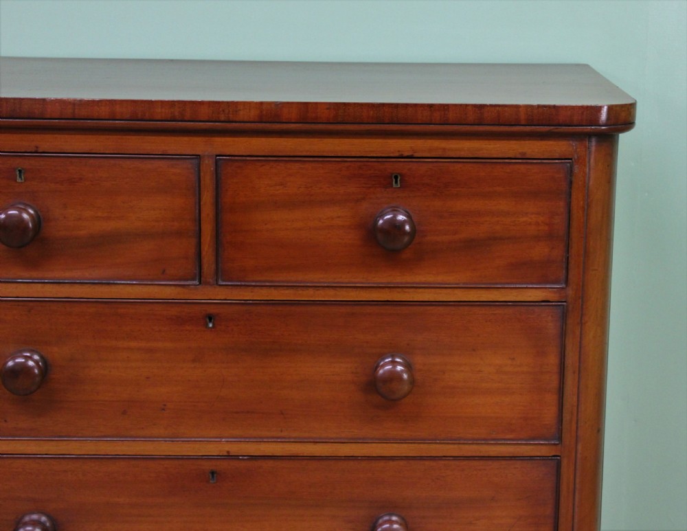 Victorian Mahogany Chest of Drawers View VI