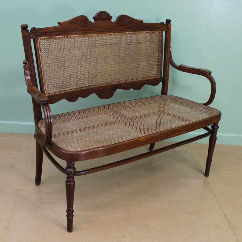 Bentwood Settee by J & J Kohn View III