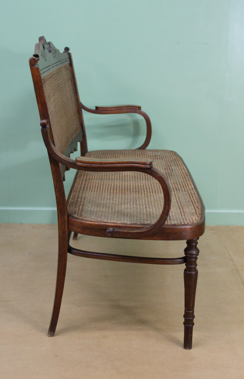 Bentwood Settee by J & J Kohn View IV
