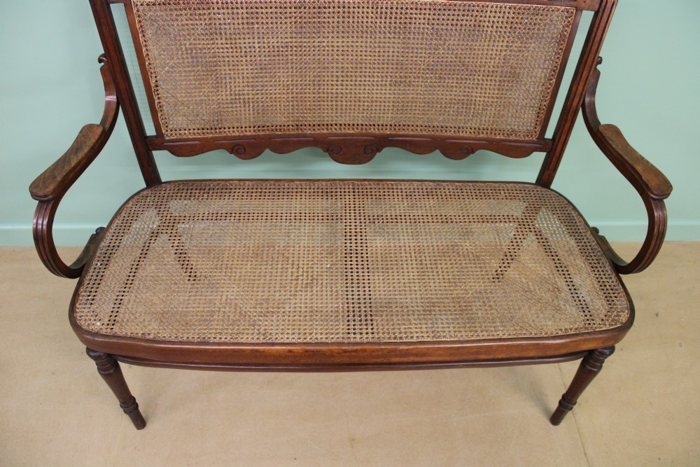 Bentwood Settee by J & J Kohn View VI