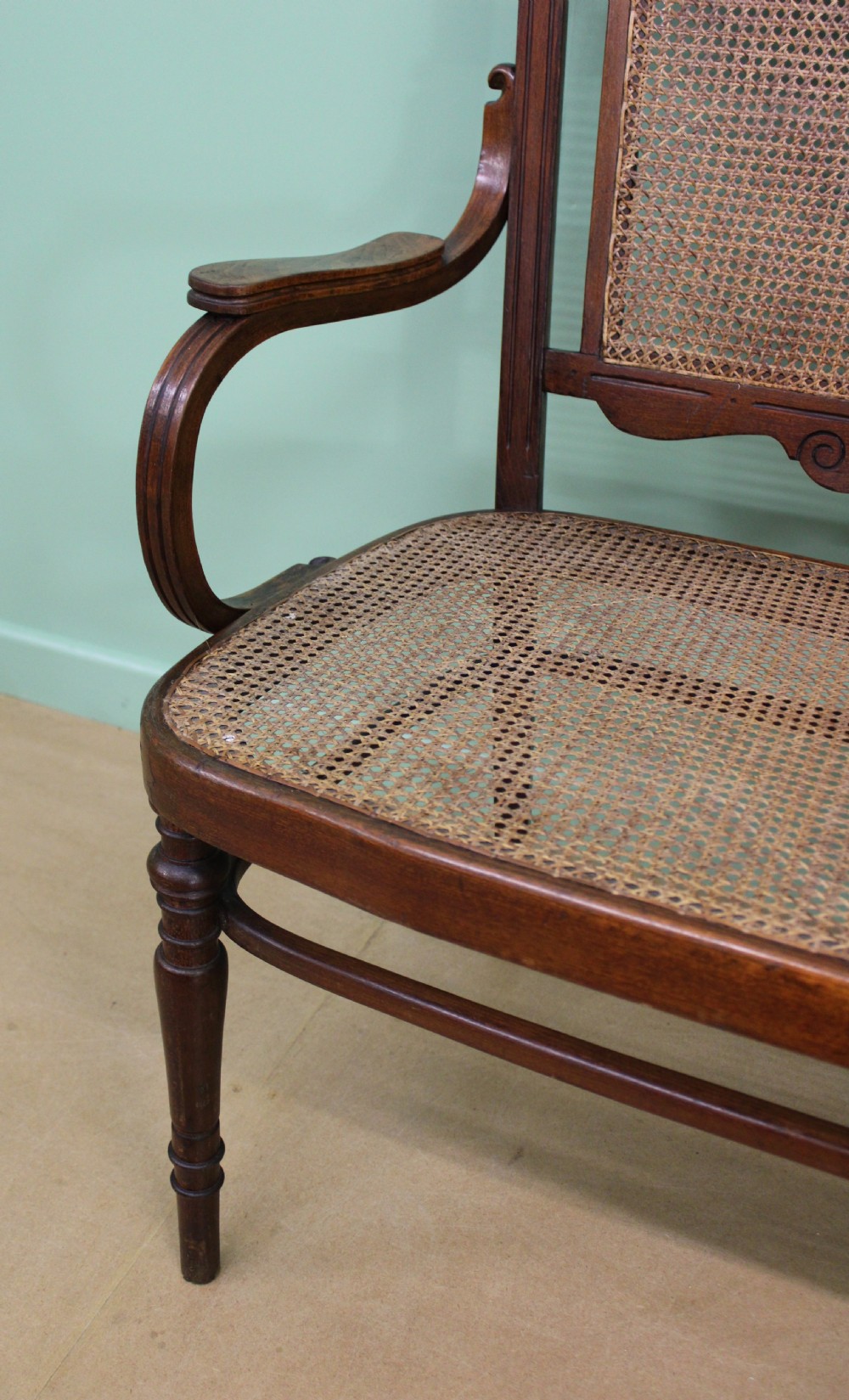 Bentwood Settee by J & J Kohn View VII