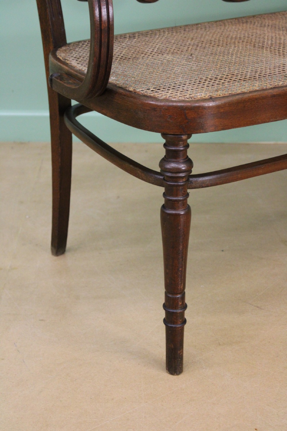 Bentwood Settee by J & J Kohn View IX