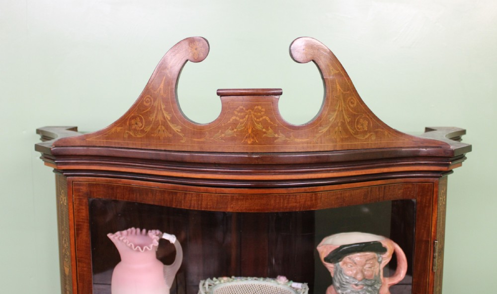 Edwards and Roberts Serpentine Display Cabinet View III