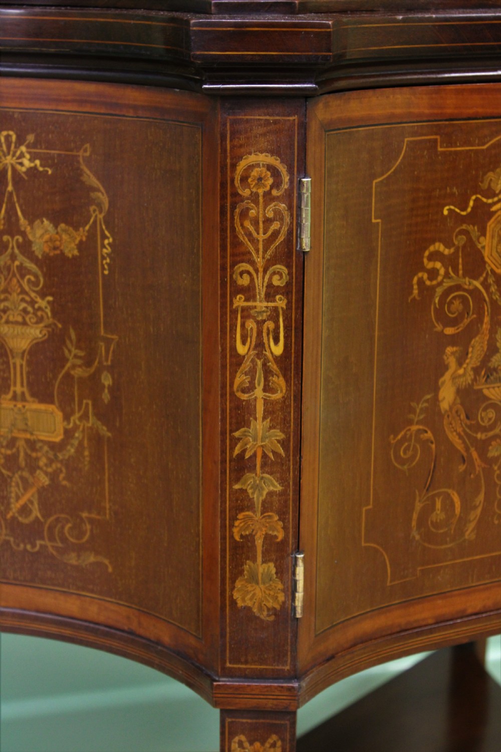 Edwards and Roberts Serpentine Display Cabinet View XIV