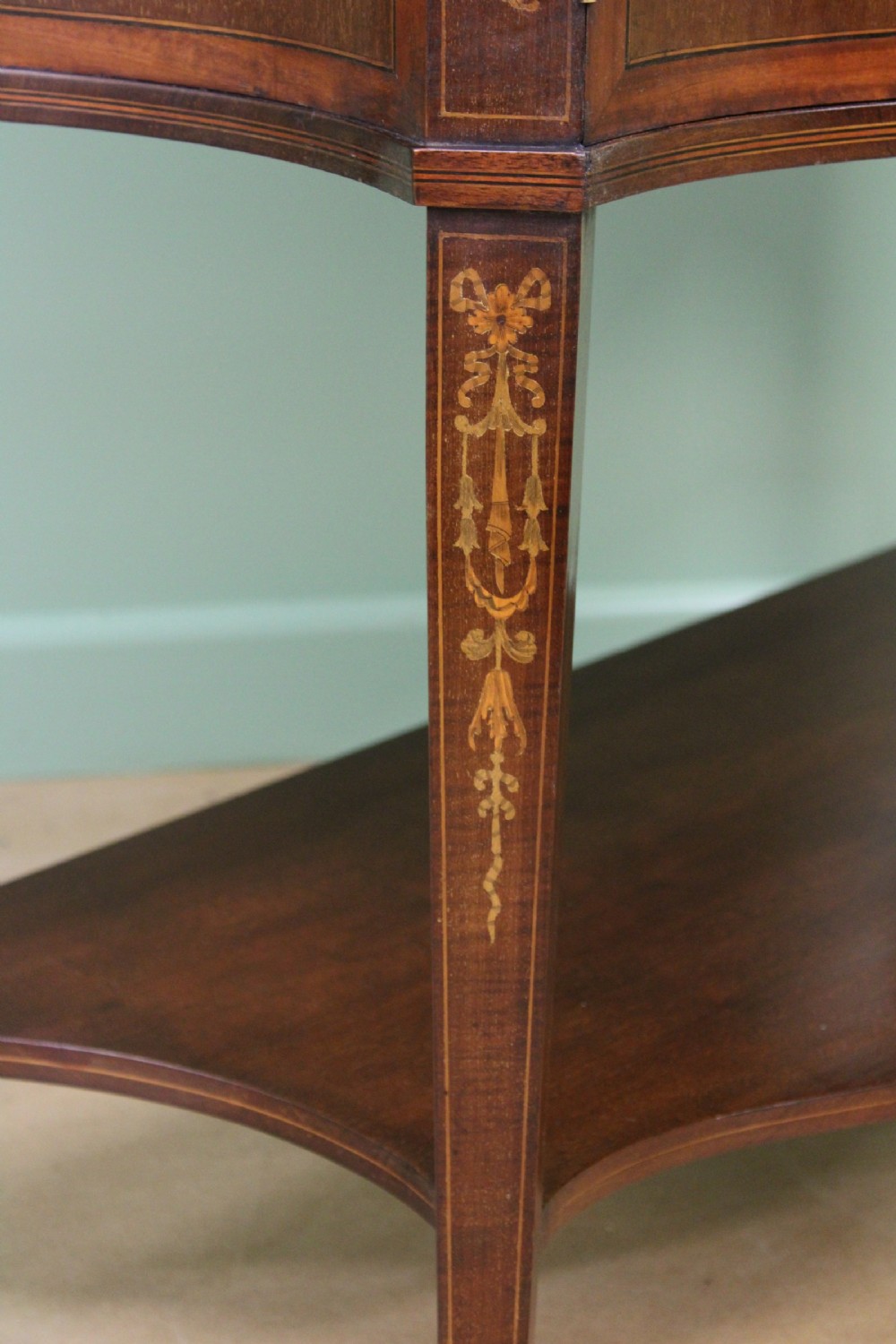 Edwards and Roberts Serpentine Display Cabinet View XV