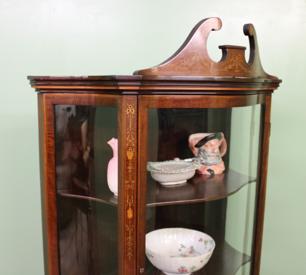 Edwards and Roberts Serpentine Display Cabinet View XVI