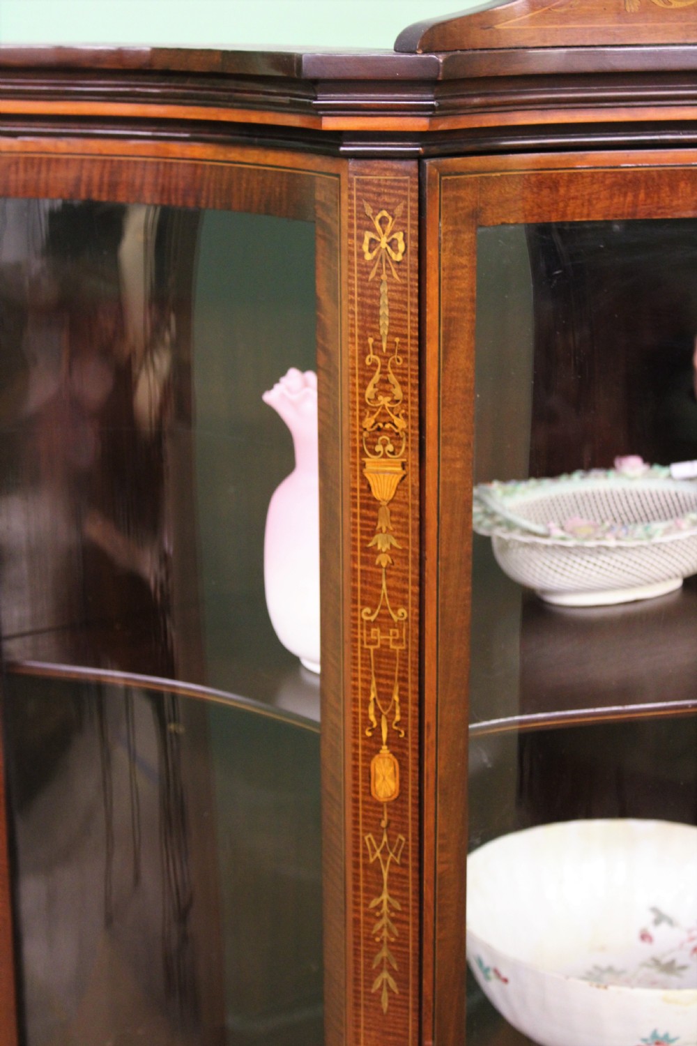 Edwards and Roberts Serpentine Display Cabinet View XVII