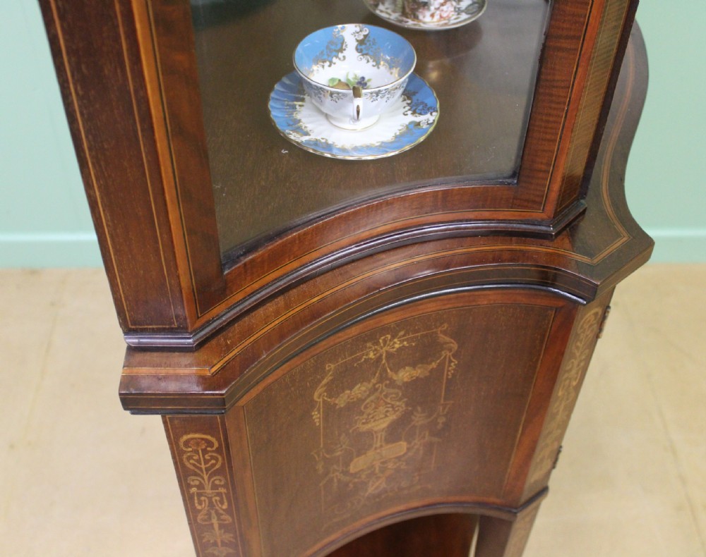 Edwards and Roberts Serpentine Display Cabinet View XXI