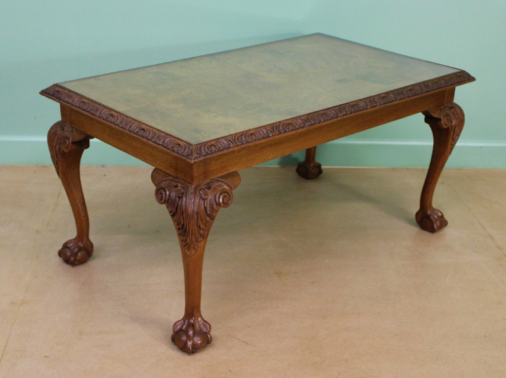 Burr Walnut Coffee Table View VIII