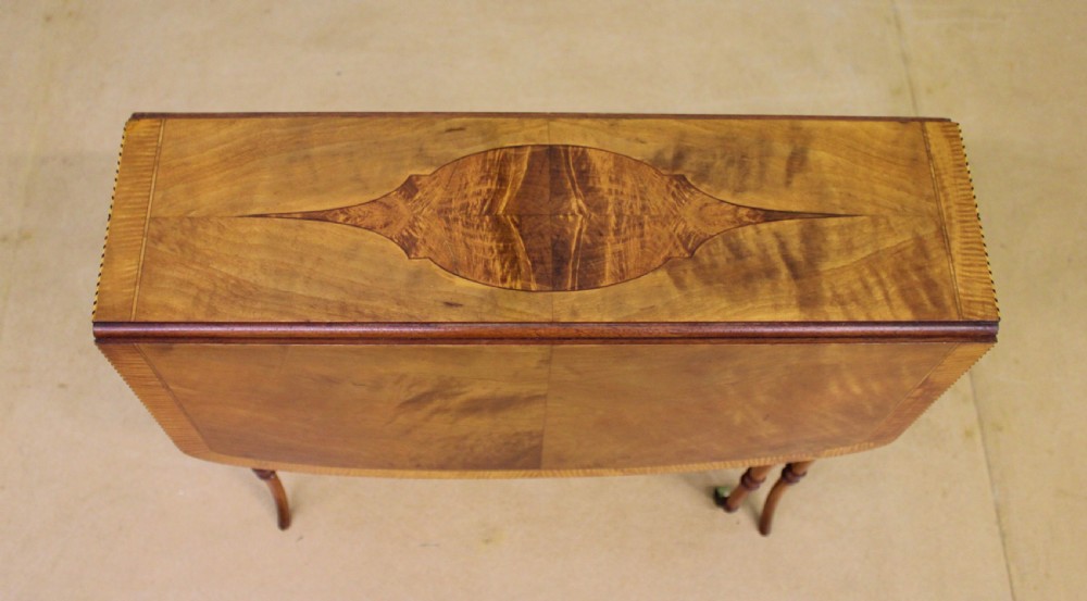 Inlaid Satinwood Sutherland Table View IV