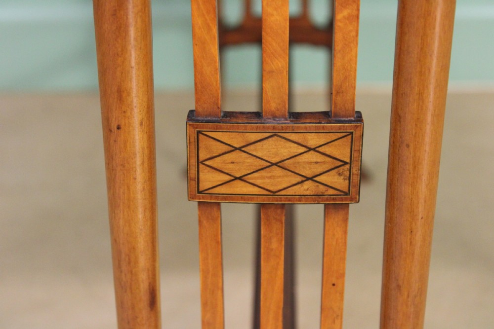 Inlaid Satinwood Sutherland Table View XII