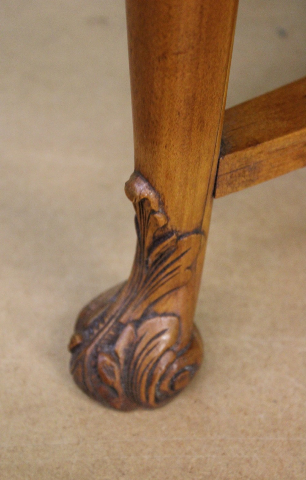 Large Burr Walnut Shaped Top Coffee Table View II