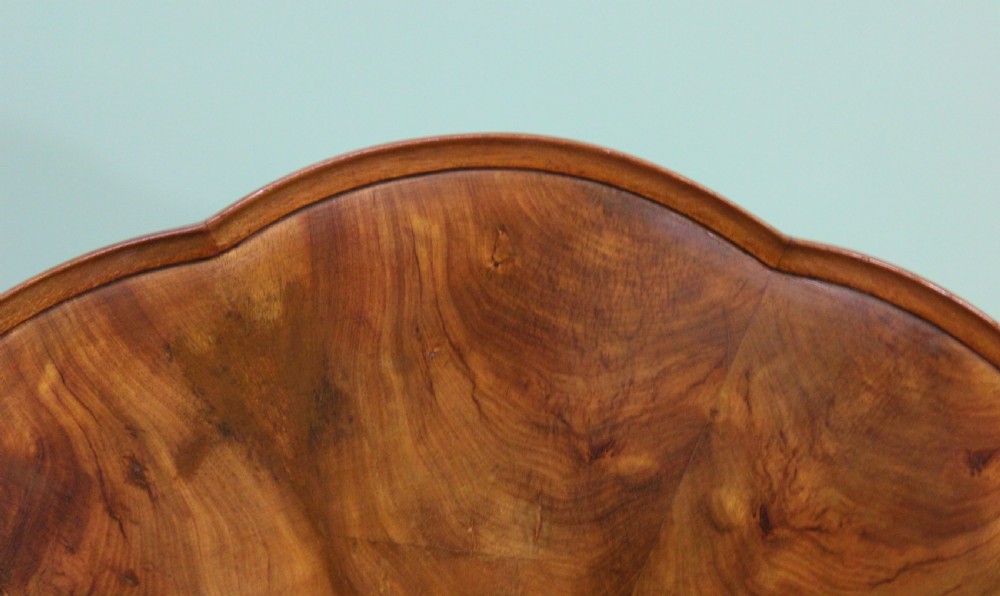 Large Burr Walnut Shaped Top Coffee Table View VIII