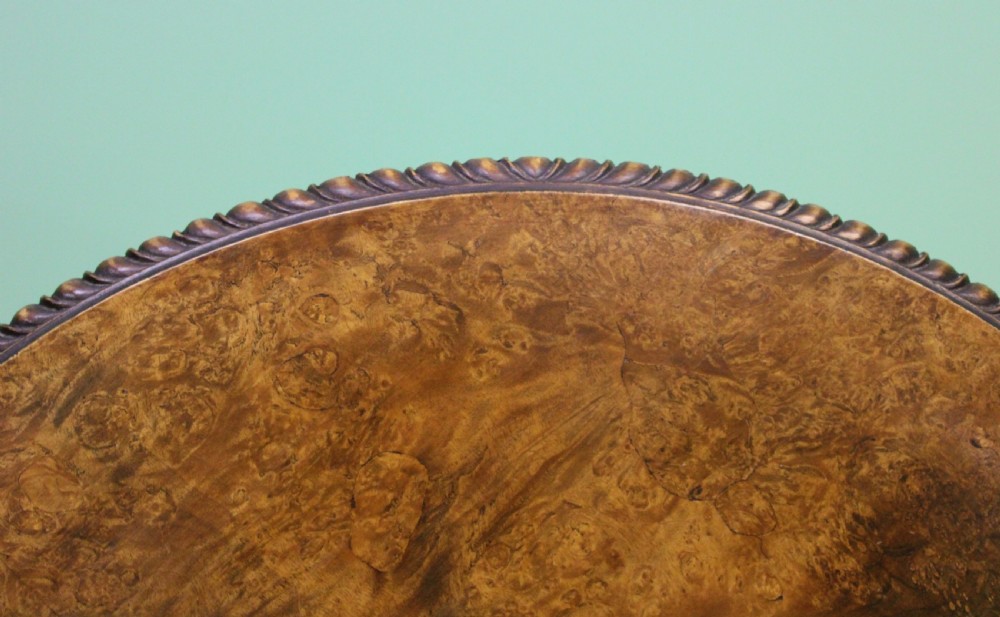 Round Burr Walnut Coffee Table View X