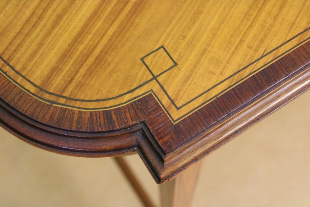 Edwardian Inlaid Satinwood Occasional Table View III