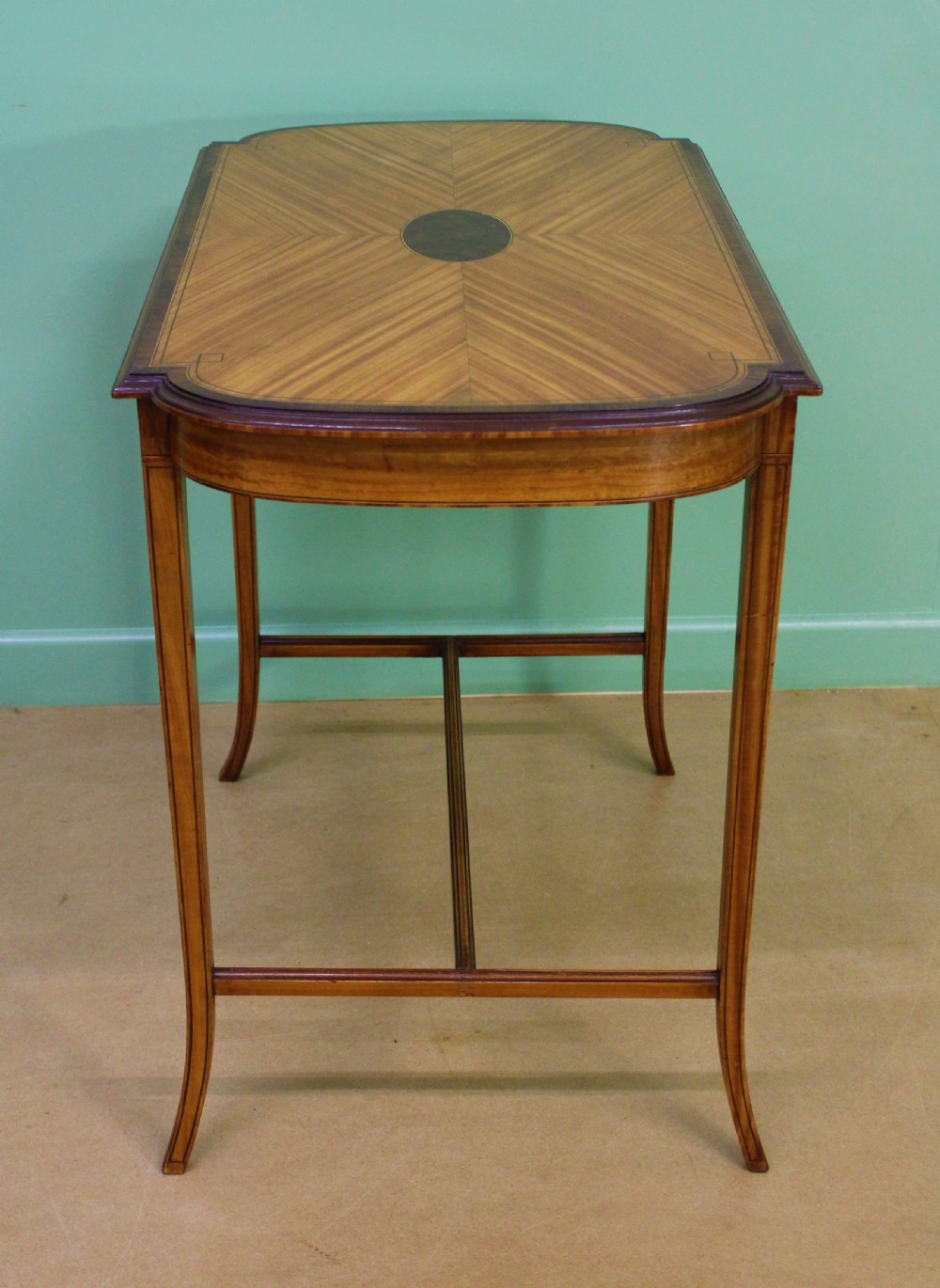 Edwardian Inlaid Satinwood Occasional Table View X
