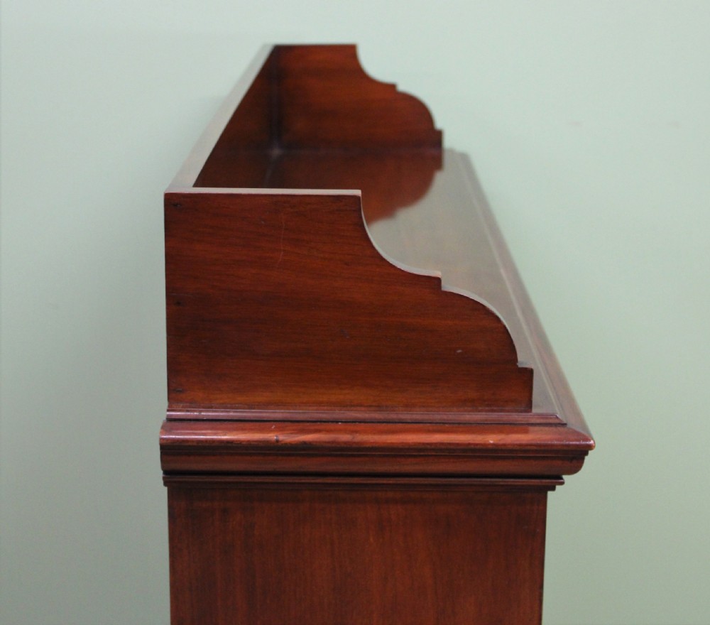 Victorian Walnut Open Bookcase View X