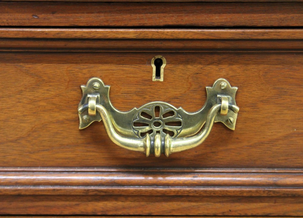 Walnut Partners Pedestal Desk by Maple & Co. View X