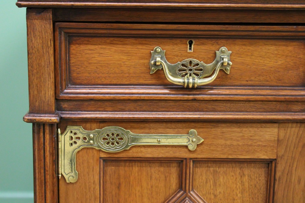 Walnut Partners Pedestal Desk by Maple & Co. View XIX
