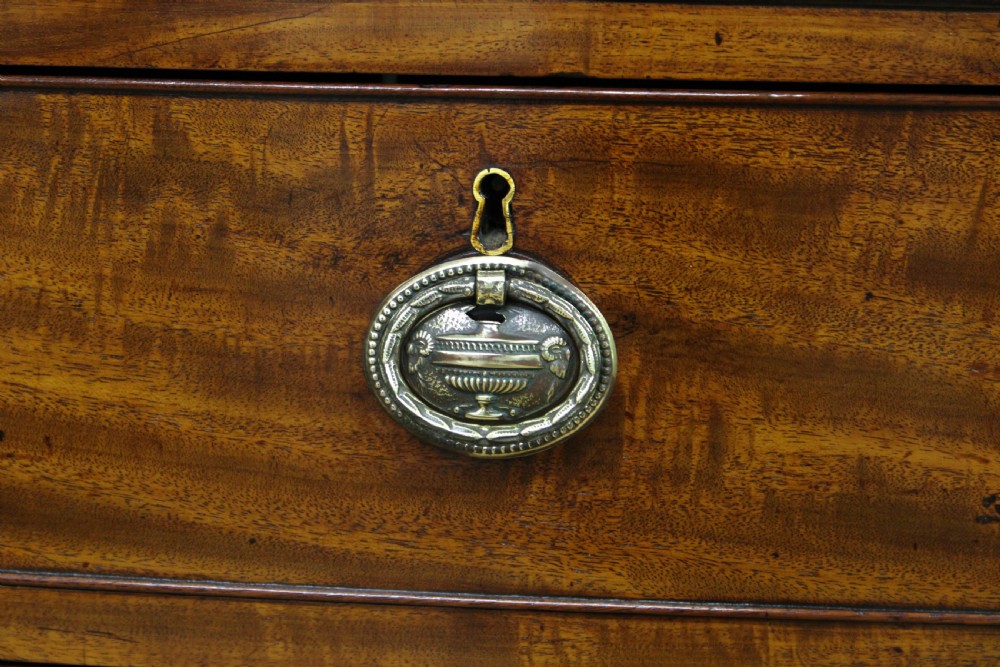 George III Mahogany Bow Chest of Drawers View XXIII