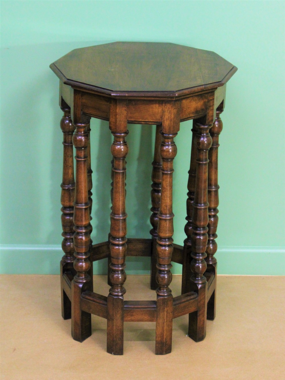 Walnut Occasional Lamp Table
