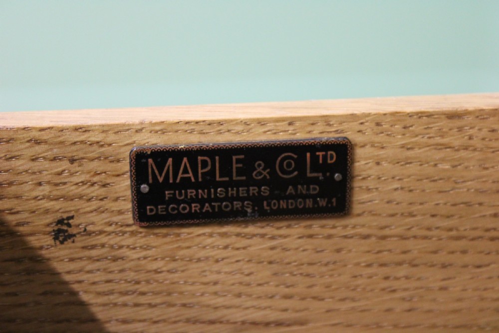 Burr Walnut Dining Suite by Maple and Co View IV