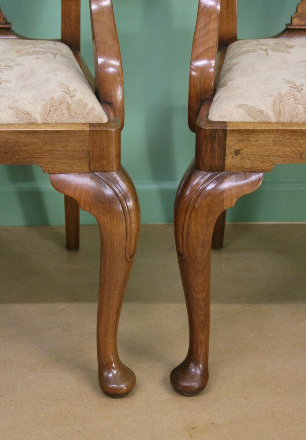 Burr Walnut Dining Suite by Maple and Co View VII