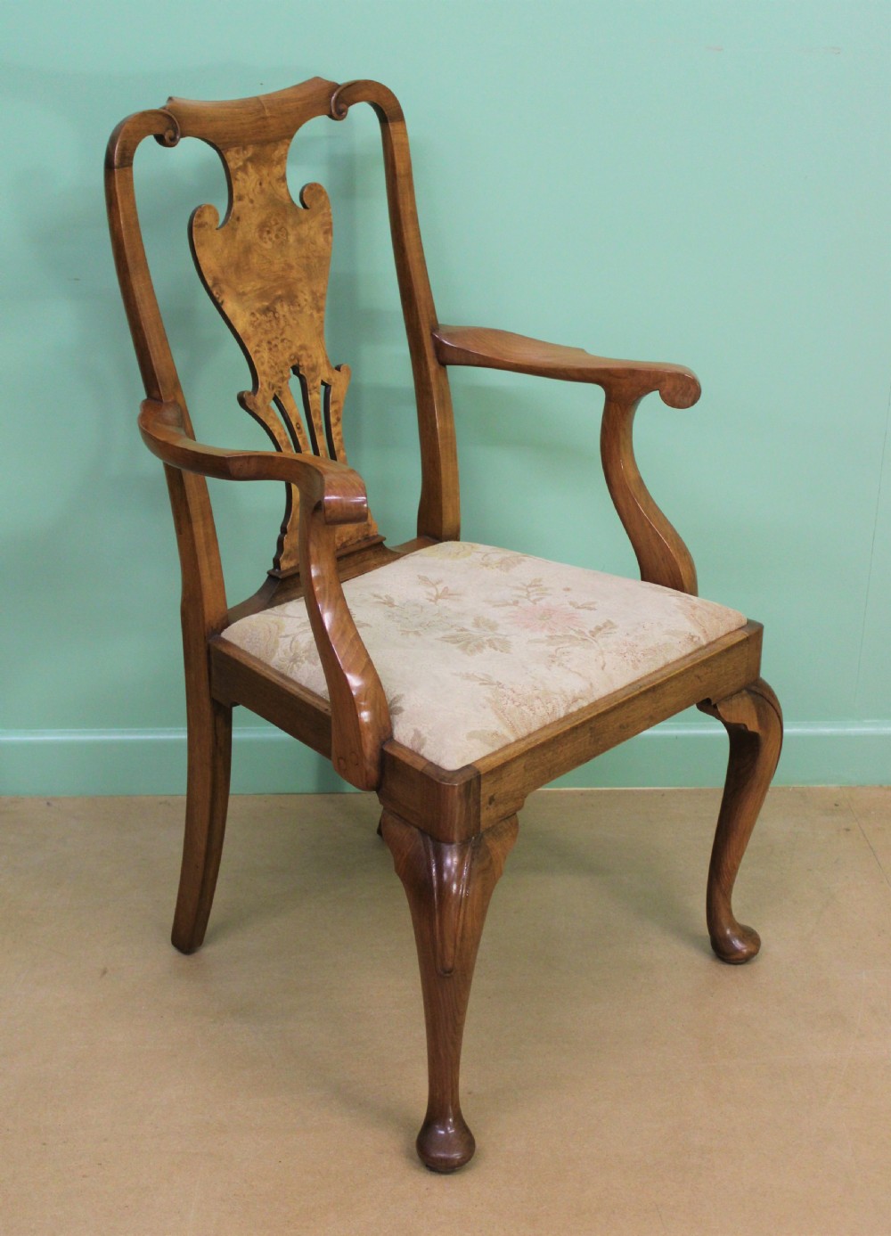 Burr Walnut Dining Suite by Maple and Co View XIV