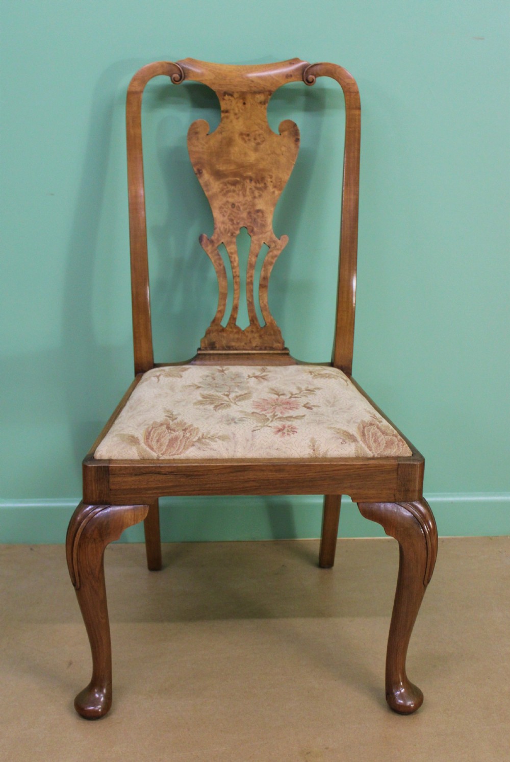 Burr Walnut Dining Suite by Maple and Co View XVI