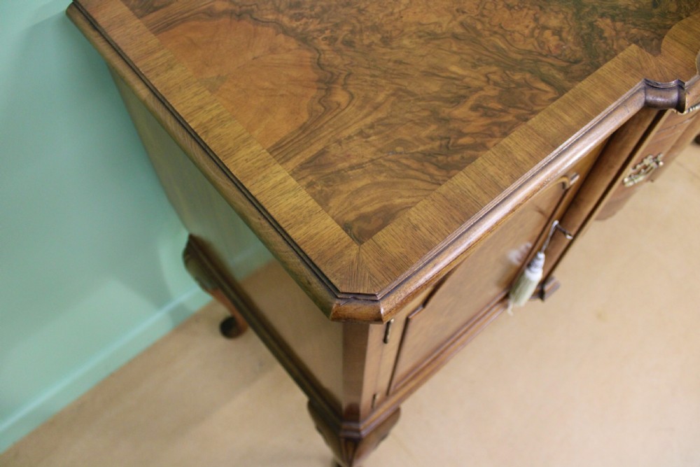 Burr Walnut Dining Suite by Maple and Co View XXIII
